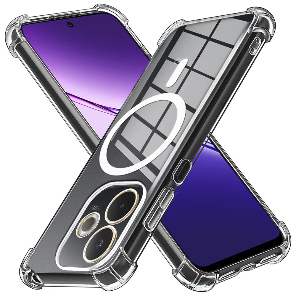 MagSafe futrola za Oppo A5 Pro 4G / A5 Pro, Techsuit, Otporna na udarce, Prozirna