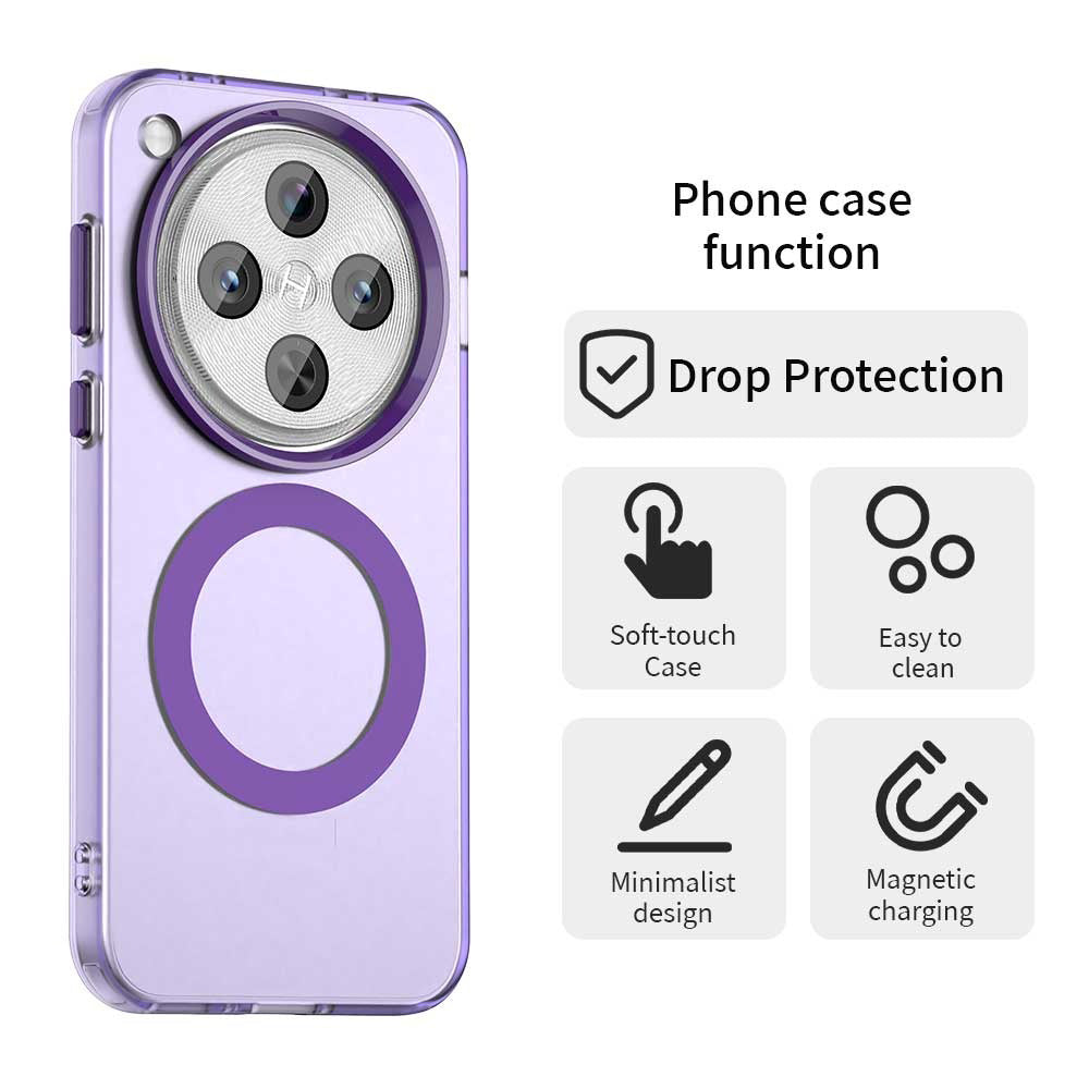 MagSafe maska za Oppo Find X8 Pro, Techsuit, CandyCase, Ljubičasta