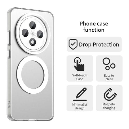 MagSafe maska za Oppo Reno12 FS 5G / Reno12 FS 4G / Reno12 F 4G / Reno12 F, Techsuit, CandyCase, Bijela