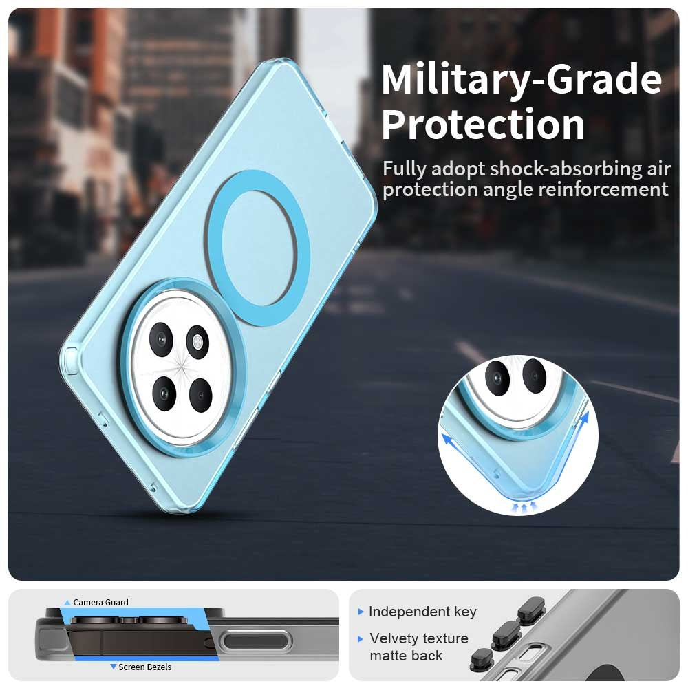 MagSafe futrola za Oppo Reno12 FS 5G / Reno12 FS 4G / Reno12 F 4G / Reno12 F, Techsuit, CandyCase, Plava