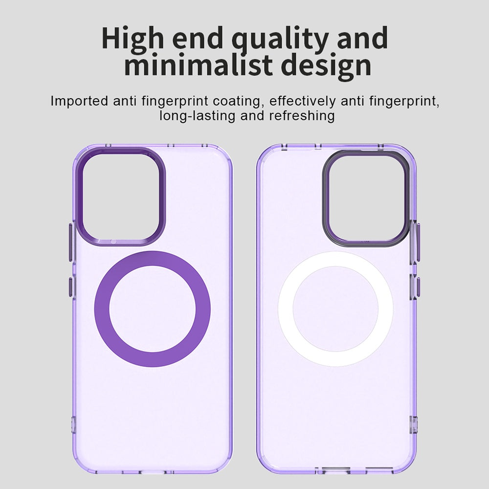 MagSafe futrola za Oppo Reno14, Techsuit, CandyCase, Ljubičasta