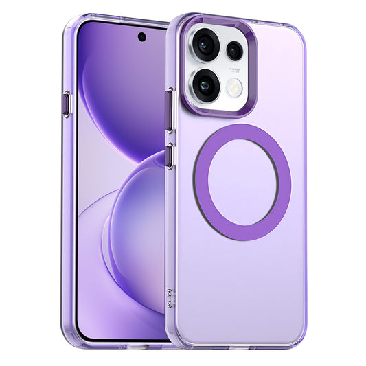 MagSafe futrola za Oppo Reno16 F / Reno16 FS, Techsuit, CandyCase, Ljubičasta
