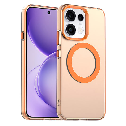 MagSafe futrola za Oppo Reno16 F / Reno16 FS, Techsuit, CandyCase, Narančasta
