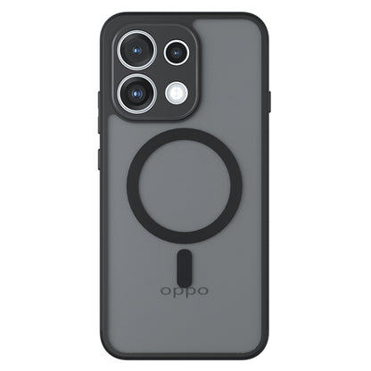 MagSafe maska za Oppo Reno16 F / Reno16 FS, Techsuit, PureFrost, Crna Satenska