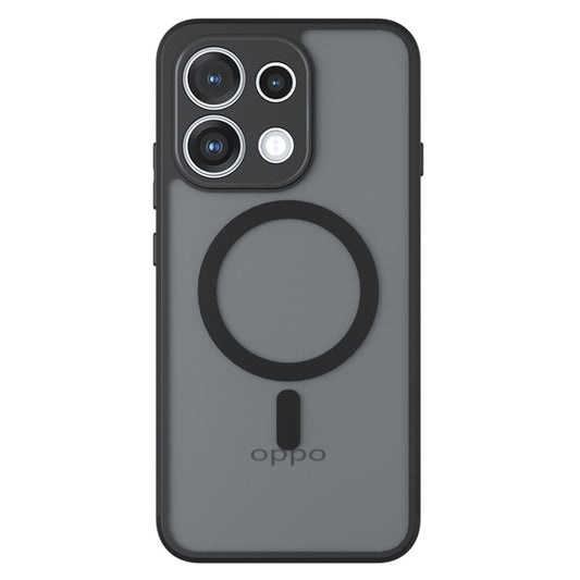 MagSafe maska za Oppo Reno16 F / Reno16 FS, Techsuit, PureFrost, Crna Satenska
