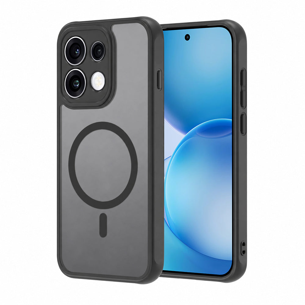 MagSafe futrola za Oppo Reno16 Pro, Techsuit, HaloFrost II, Crna