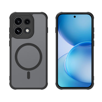 MagSafe futrola za Oppo Reno16 Pro, Techsuit, HaloFrost II, Crna