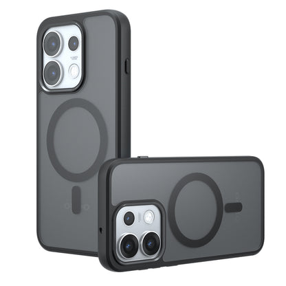 MagSafe futrola za Oppo Reno16 Pro, Techsuit, PureFrost, Crna Satenska