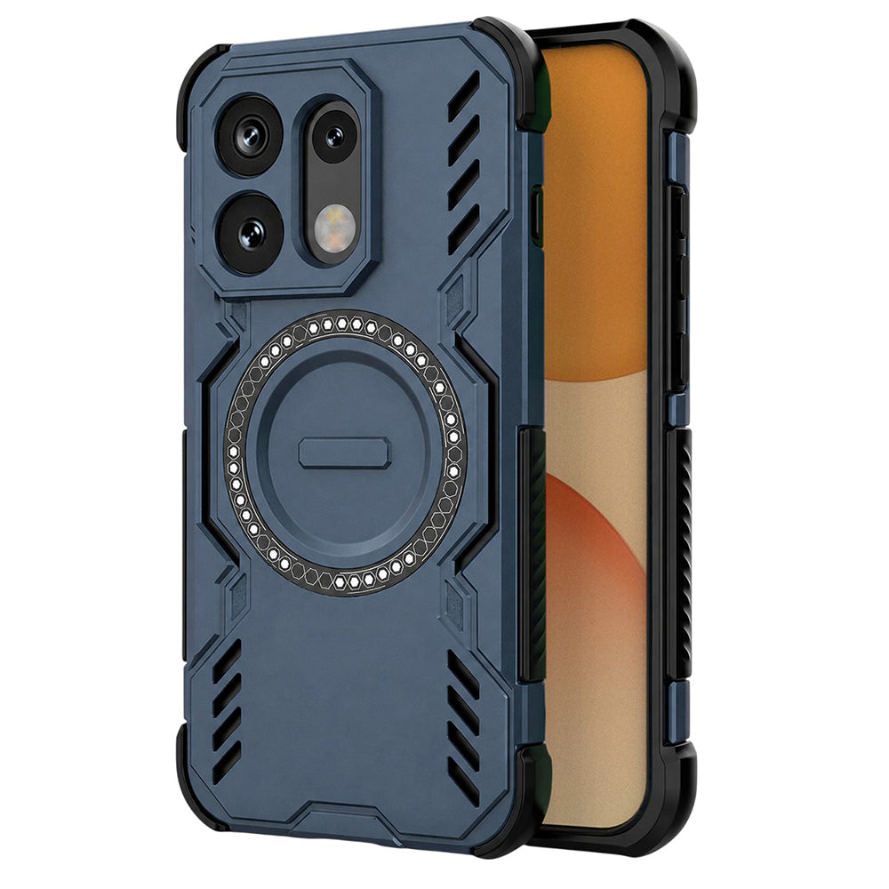 MagSafe maska za Oppo Reno16 / Reno16 Pro, Techsuit, ArmorMag, Plava