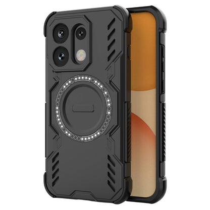MagSafe maska za Oppo Reno16 / Reno16 Pro, Techsuit, ArmorMag, Crna
