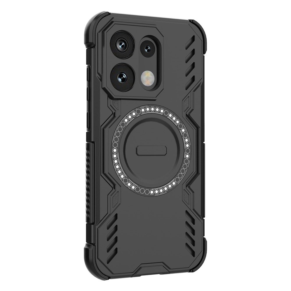 MagSafe maska za Oppo Reno16 / Reno16 Pro, Techsuit, ArmorMag, Crna