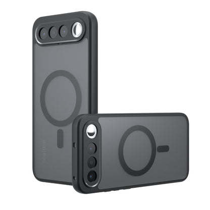MagSafe futrola za Realme 16, Techsuit, PureFrost, Crna Satenska