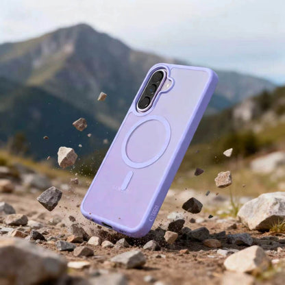 MagSafe futrola za Samsung Galaxy A57 5G, Tech-Protect, Magmat, Mat Ljubičasta