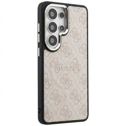 MagSafe futrola za Samsung Galaxy S26 Ultra S948, Guess, 4G Embossed Ring, Roza