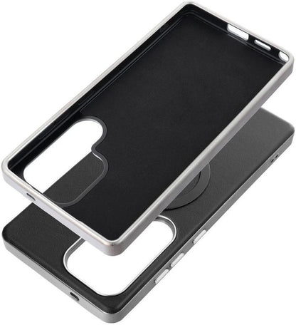 MagSafe futrola za Samsung Galaxy A56 A566, OEM, Gentleman Mag, Crna