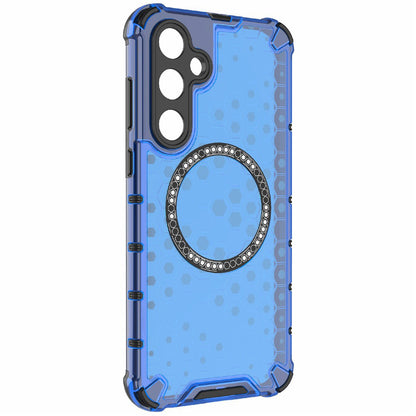 MagSafe maska za Samsung Galaxy A26 A266, Techsuit, HoneyComb Shield, Plava