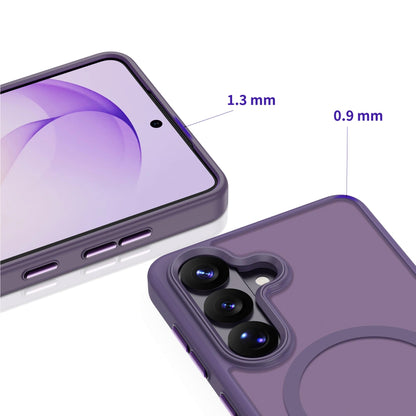 MagSafe futrola za Samsung Galaxy S26 S942, Tech-Protect, Magmat, Mat Ljubičasta