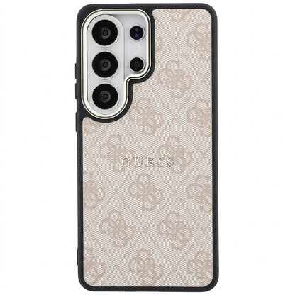 MagSafe futrola za Samsung Galaxy S26 Ultra S948, Guess, 4G Embossed Ring, Roza