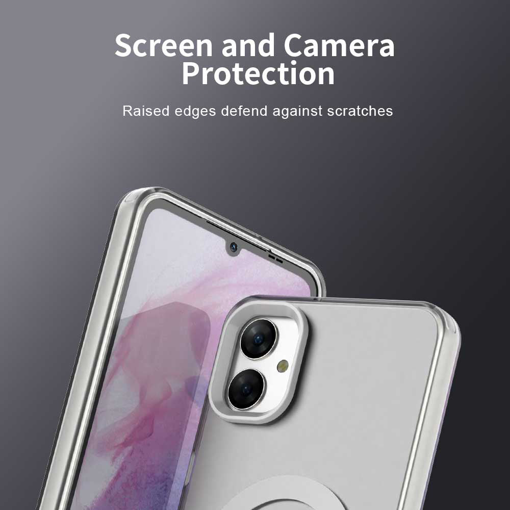 MagSafe futrola za Samsung Galaxy A05 A055, Techsuit, CandyCase, Bijela