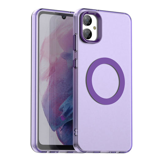 MagSafe maska za Samsung Galaxy A05 A055, Techsuit, CandyCase, Ljubičasta