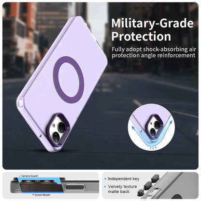 MagSafe maska za Samsung Galaxy A05 A055, Techsuit, CandyCase, Ljubičasta