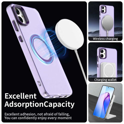MagSafe maska za Samsung Galaxy A05 A055, Techsuit, CandyCase, Ljubičasta