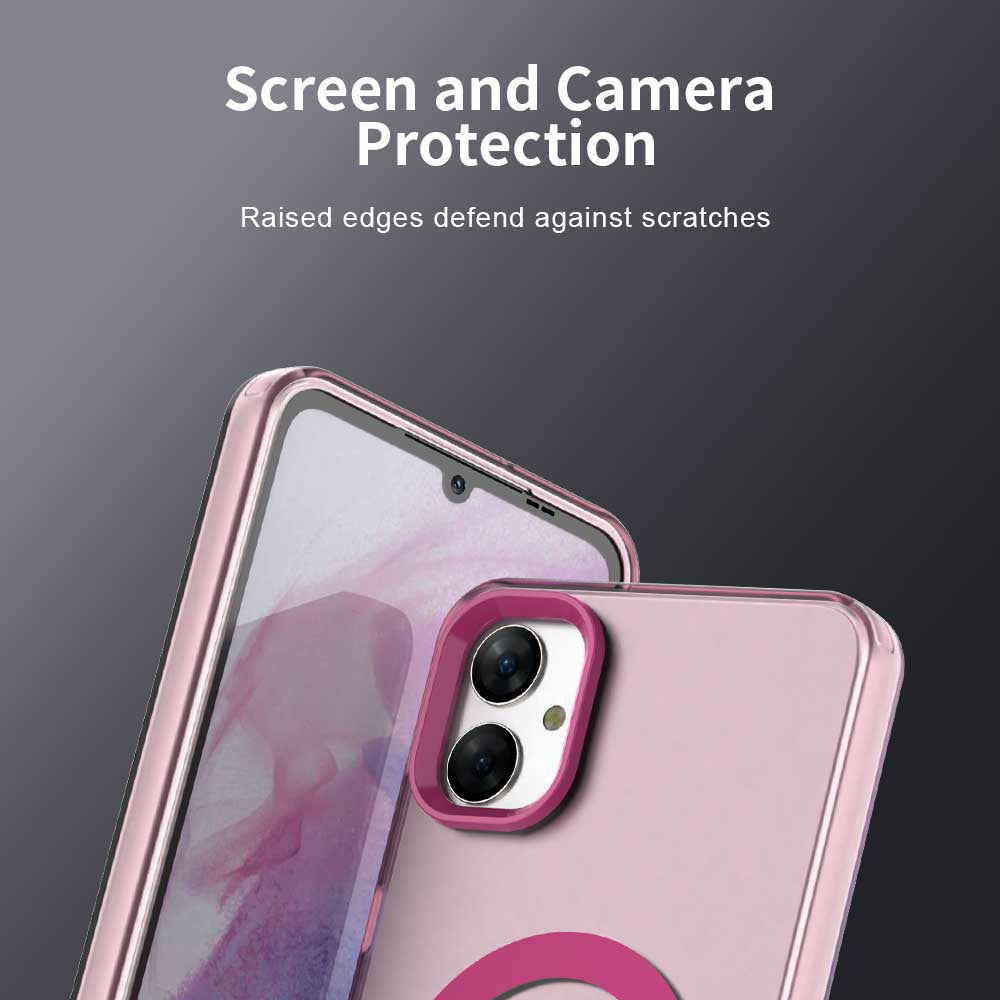 MagSafe futrola za Samsung Galaxy A05 A055, Techsuit, CandyCase, Roza