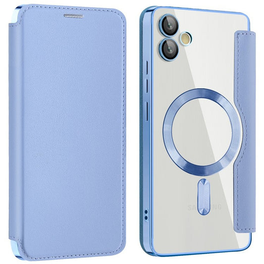 MagSafe futrola za Samsung Galaxy A05 A055, Techsuit, SmartMag Book, Plava