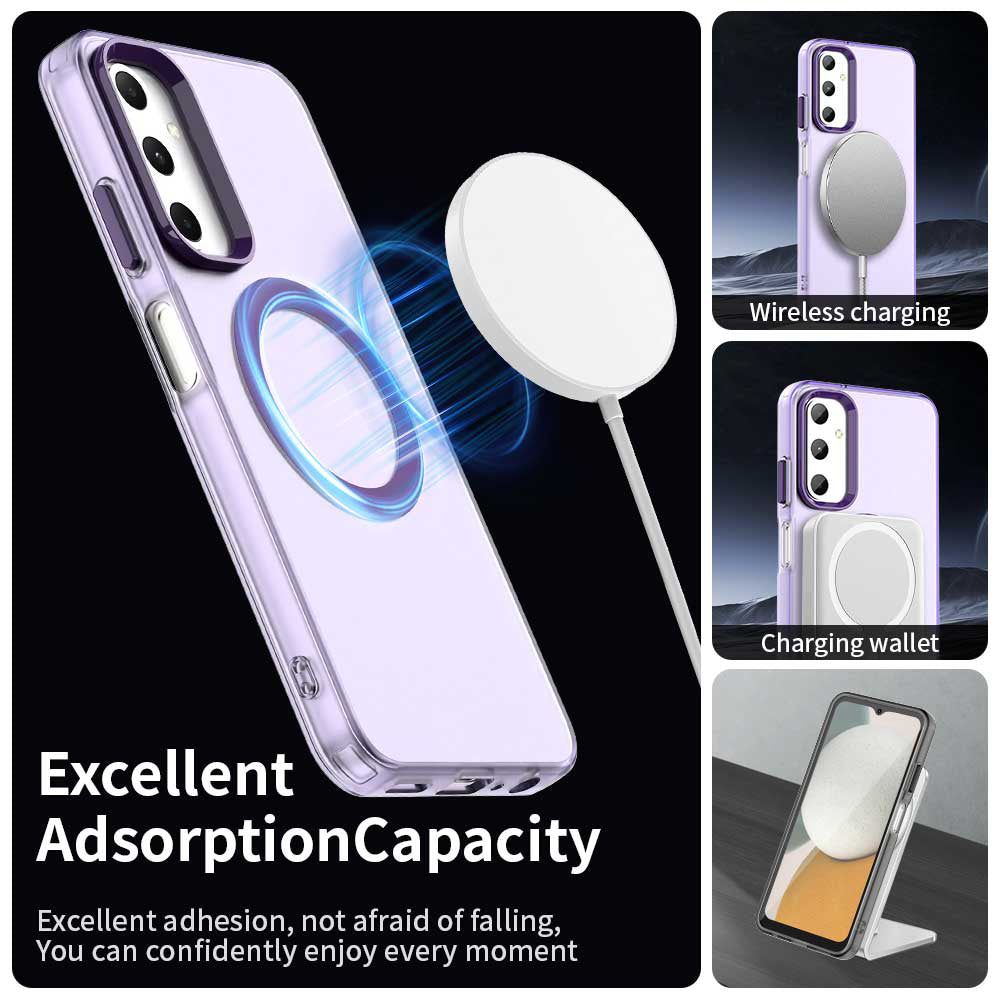 MagSafe futrola za Samsung Galaxy A05s A057, Techsuit, CandyCase, Ljubičasta