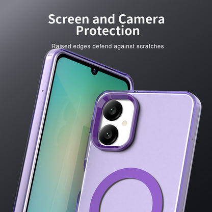 MagSafe futrola za Samsung Galaxy A06 A065, Techsuit, CandyCase, Ljubičasta