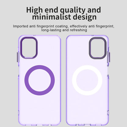 MagSafe futrola za Samsung Galaxy A06 A065, Techsuit, CandyCase, Ljubičasta