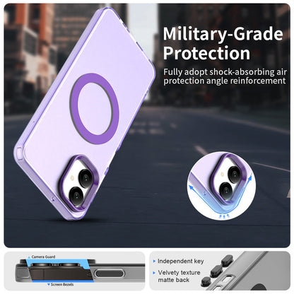 MagSafe futrola za Samsung Galaxy A06 A065, Techsuit, CandyCase, Ljubičasta
