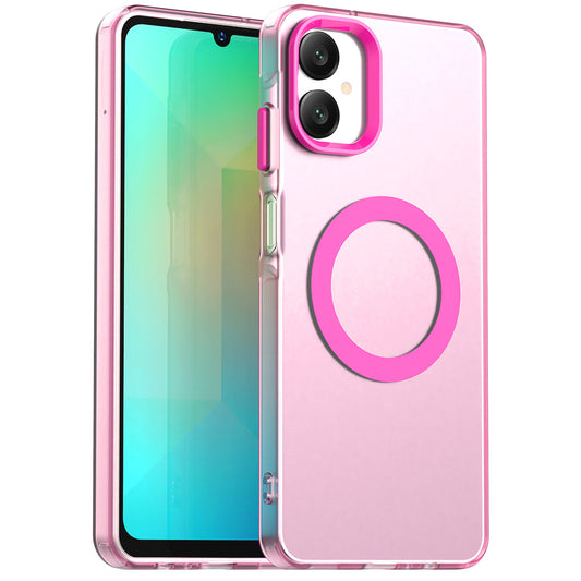 MagSafe futrola za Samsung Galaxy A06 A065, Techsuit, CandyCase, Roza