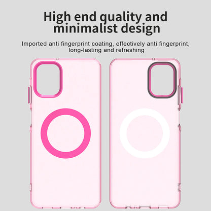 MagSafe futrola za Samsung Galaxy A06 A065, Techsuit, CandyCase, Roza