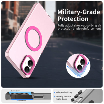MagSafe futrola za Samsung Galaxy A06 A065, Techsuit, CandyCase, Roza