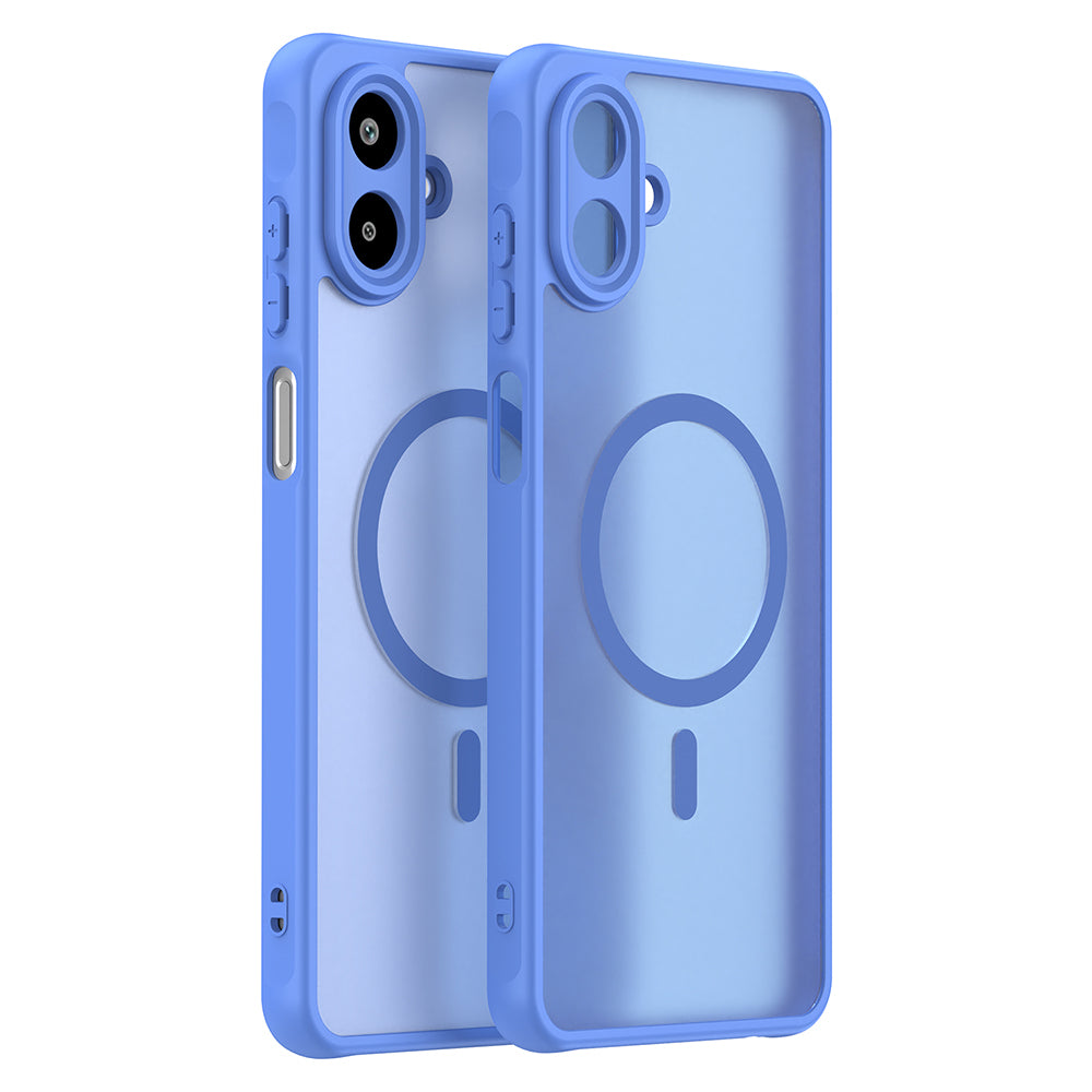 Futrola MagSafe za Samsung Galaxy A07 4G A075, Techsuit, HaloFrost II, Plava