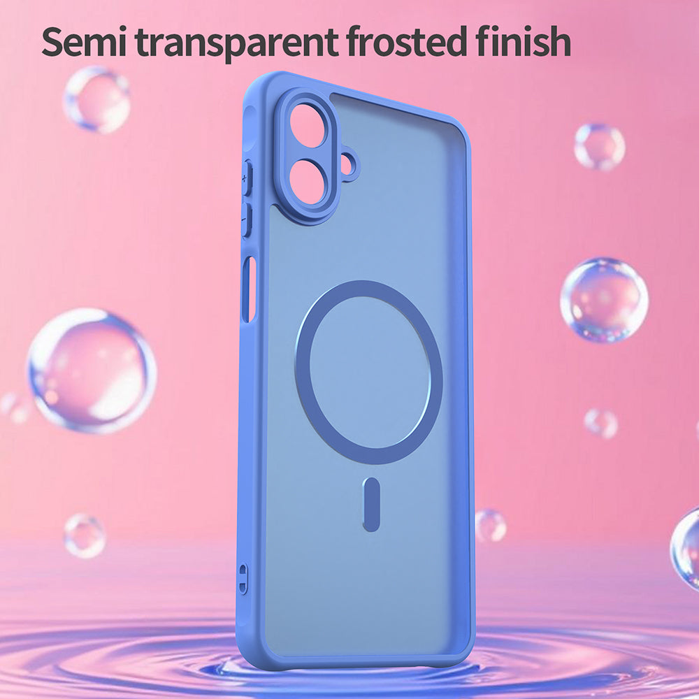 Futrola MagSafe za Samsung Galaxy A07 4G A075, Techsuit, HaloFrost II, Plava