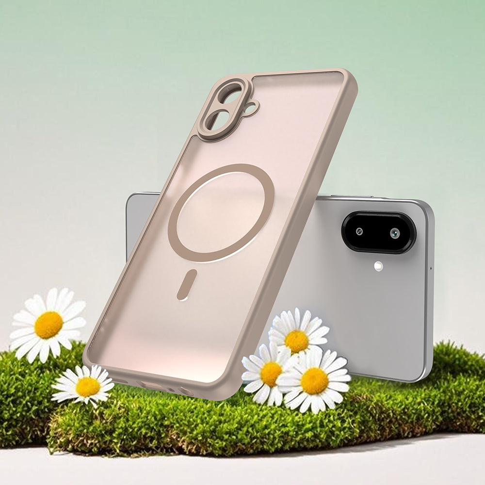 Futrola MagSafe za Samsung Galaxy A07 4G A075, Techsuit, HaloFrost II, Zlatna