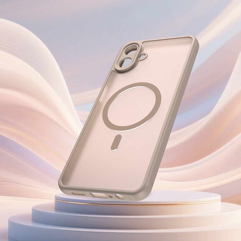 Futrola MagSafe za Samsung Galaxy A07 4G A075, Techsuit, HaloFrost II, Zlatna