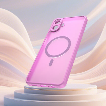 Futrola MagSafe za Samsung Galaxy A07 4G A075, Techsuit, HaloFrost II, Roza