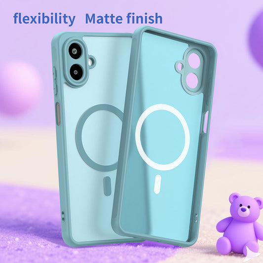 Futrola MagSafe za Samsung Galaxy A07 4G A075, Techsuit, HaloFrost II, Svijetlo zelena