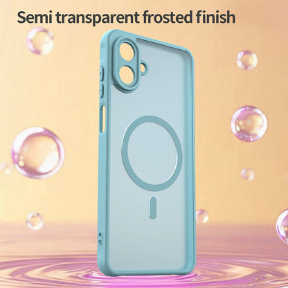 Futrola MagSafe za Samsung Galaxy A07 4G A075, Techsuit, HaloFrost II, Svijetlo zelena