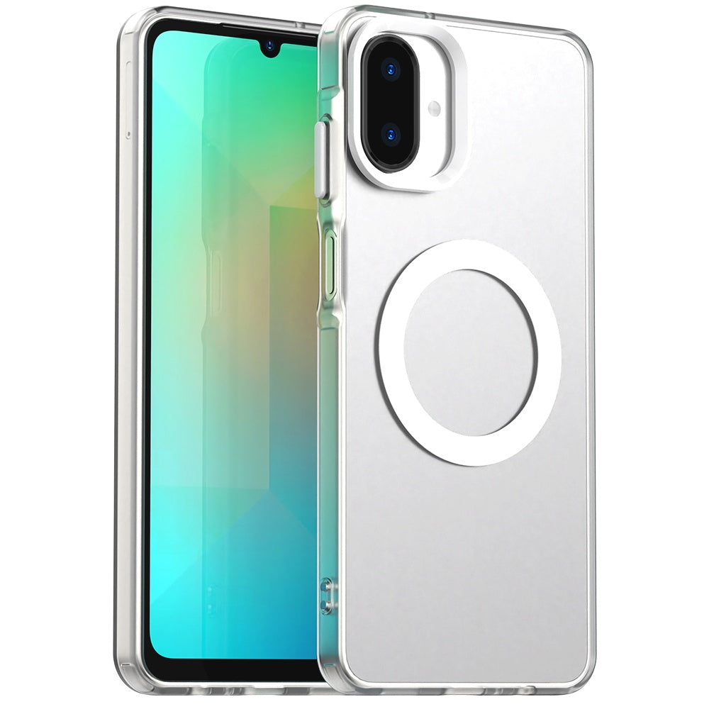 MagSafe maska za Samsung Galaxy A07 4G A075, Techsuit, CandyCase, Bijela