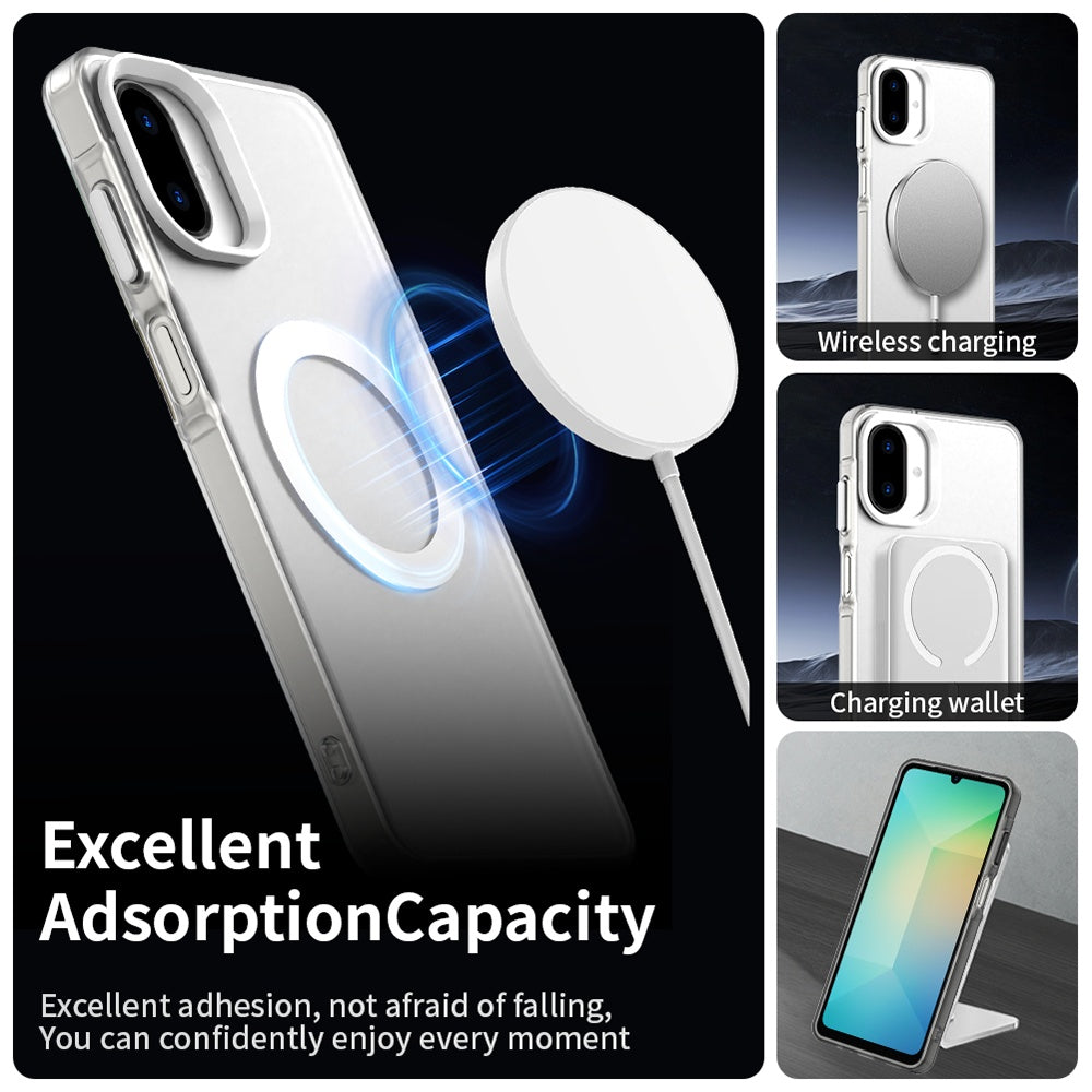 MagSafe maska za Samsung Galaxy A07 4G A075, Techsuit, CandyCase, Bijela