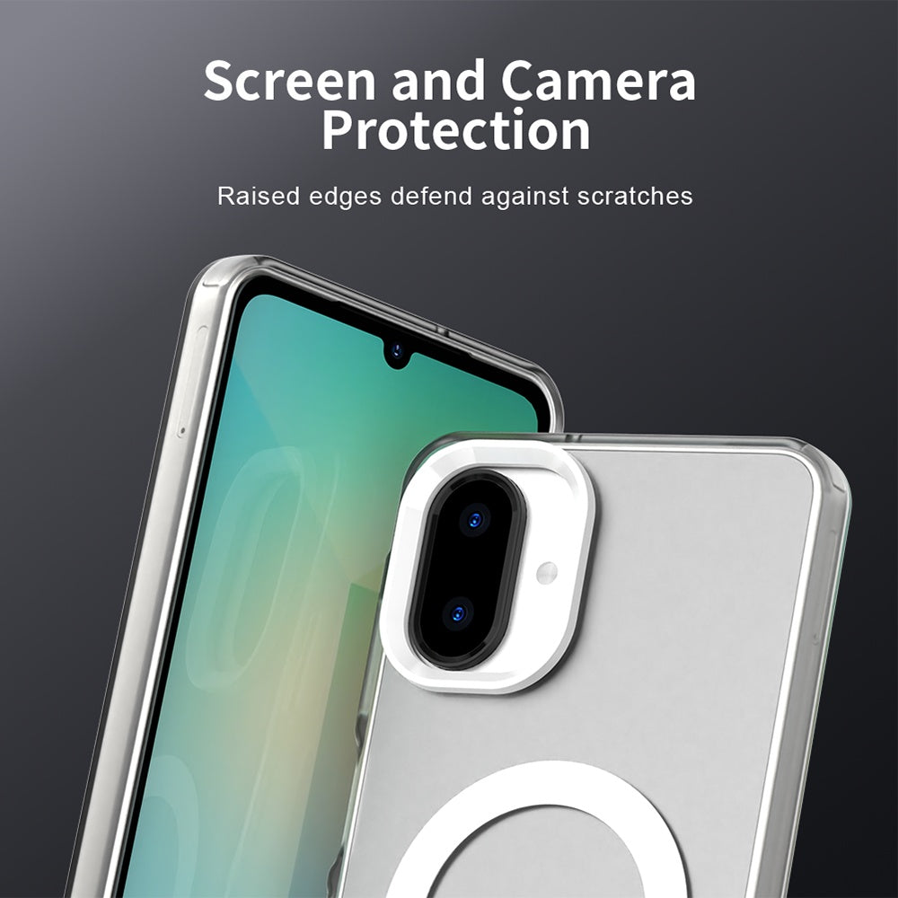 MagSafe maska za Samsung Galaxy A07 4G A075, Techsuit, CandyCase, Bijela
