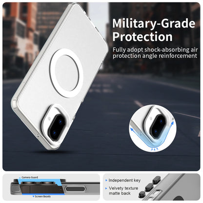 MagSafe maska za Samsung Galaxy A07 4G A075, Techsuit, CandyCase, Bijela