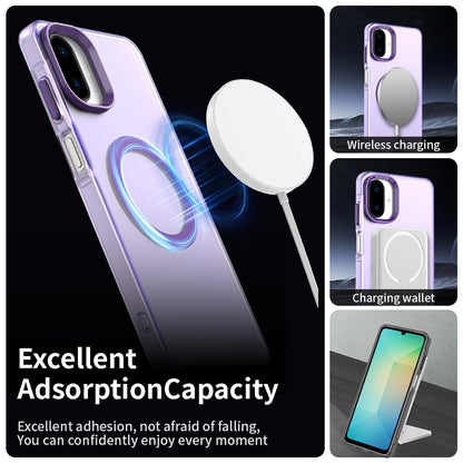 MagSafe futrola za Samsung Galaxy A07 4G A075, Techsuit, CandyCase, Ljubičasta