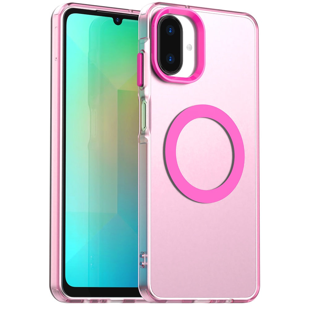MagSafe futrola za Samsung Galaxy A07 4G A075, Techsuit, CandyCase, Roza