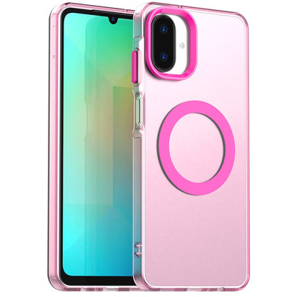 MagSafe futrola za Samsung Galaxy A07 4G A075, Techsuit, CandyCase, Roza