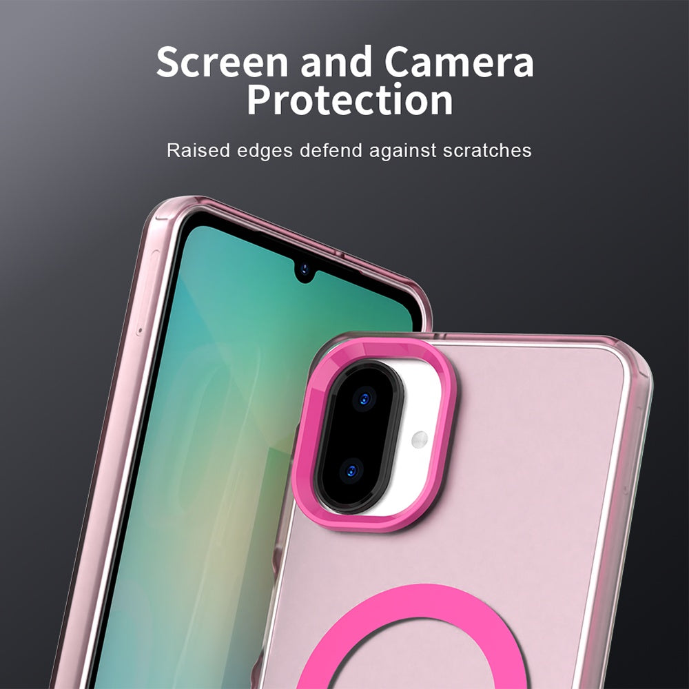MagSafe futrola za Samsung Galaxy A07 4G A075, Techsuit, CandyCase, Roza
